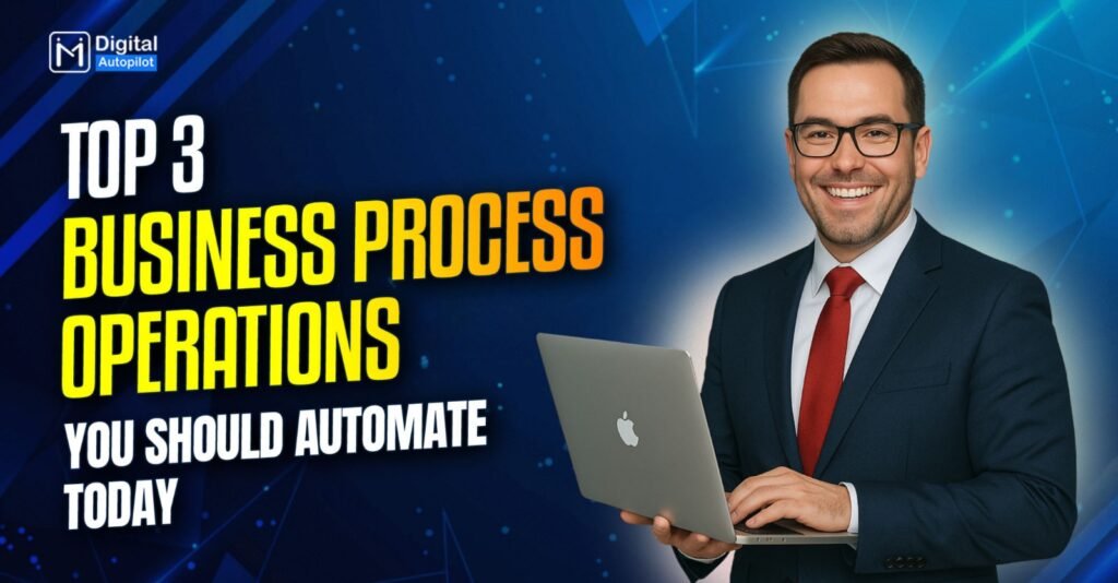 Top 3 Business Process Operations You Should Automate Today by MIDAP (MI Digital Autopilot)