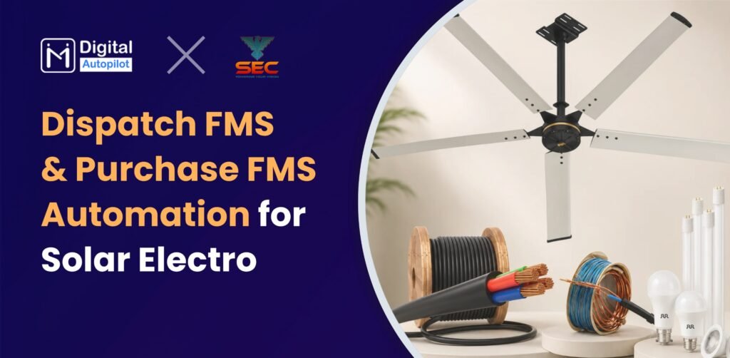 Dispatch FMS & Purchase FMS Automation for Solar Electro