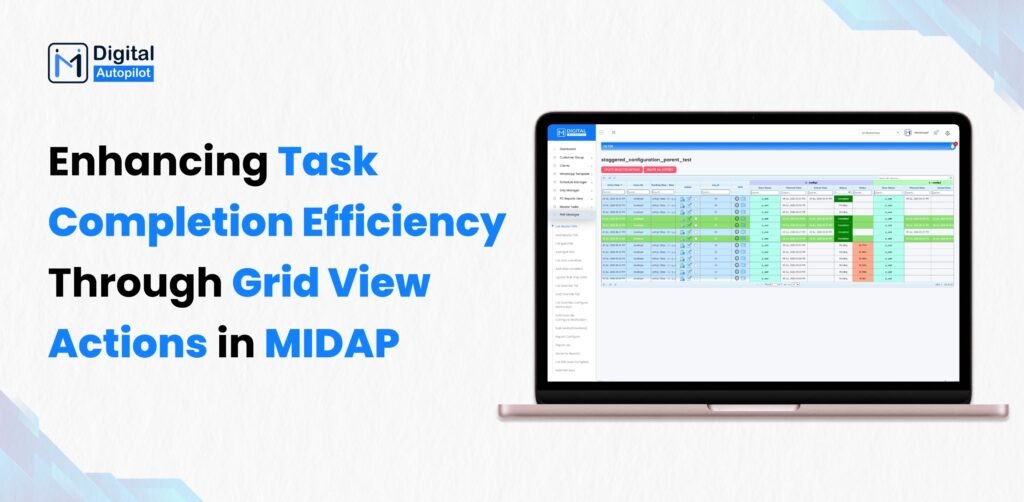 Enhancing Task Completion Efficiency Through Grid View Actions in MIDAP