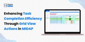 Enhancing Task Completion Efficiency Through Grid View Actions in MIDAP