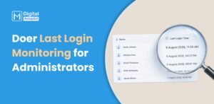 Doer Last Login Monitoring for Administrators